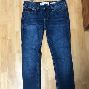 Hollister low rise super skinny jeans